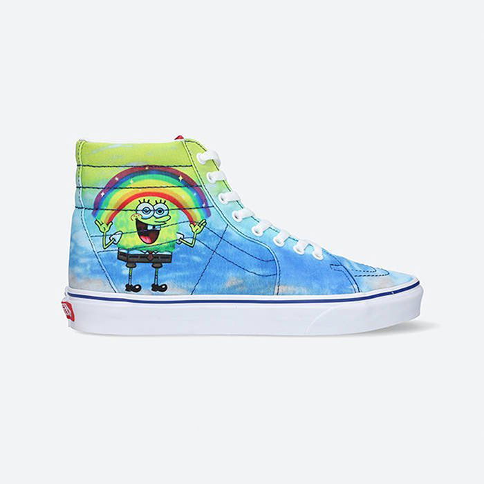 Sneakers och skor Vans SpongeBob Sk8-Hi Blå | VN0A32QGZAW, 0