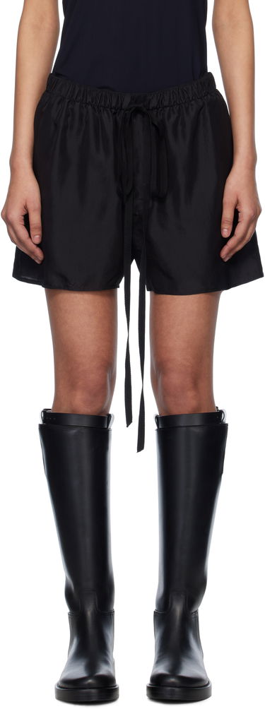 Shorts Ann Demeulemeester Ann Demeulemeester Gea Boxer Shorts Svart | 2510-W-TR65-FA507-099, 0