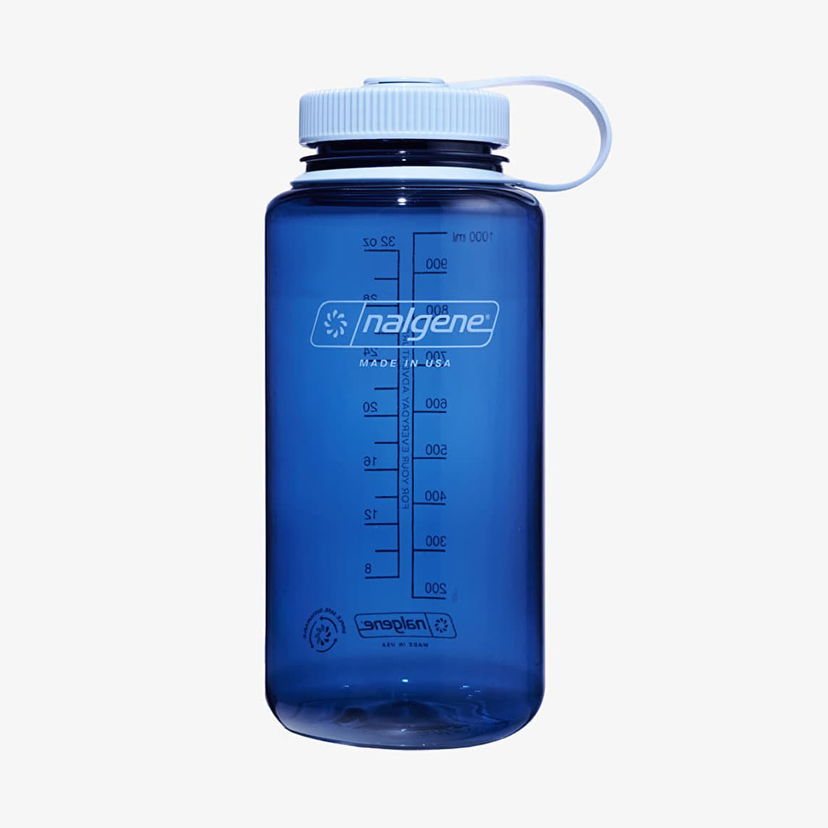 Dricksflaska Nalgene Wide Mouth Sustain Water Bottle 1000ml Blå | 2020-6132