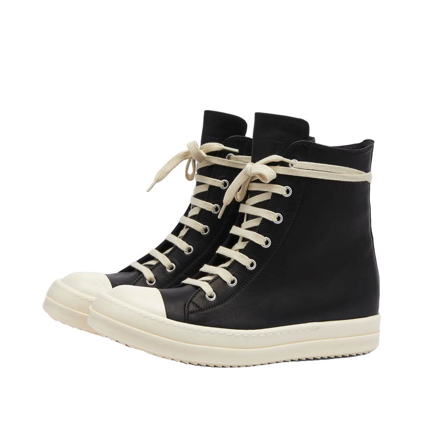 Sneakers och skor Rick Owens Hi Top Sneakers Svart | RP02D3890-911