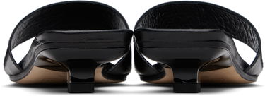 Tillbehör BY FAR BY FAR Ceni Eel Embossed Leather Heeled Sandals Svart | MWFHO014CL036BK001PL, 1