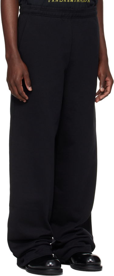 Träningsbyxor VETEMENTS Vetements Logo Baggy Sweatpants Svart | UH76SP200B, 1