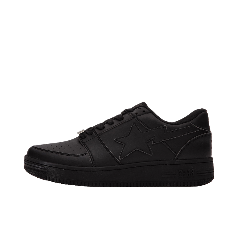 Sneakers och skor BAPE Bape Sta Low Leather 20th Anniversary "Black" Svart | 1G80191007-BLK