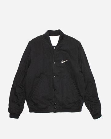 Bomberjacka Nike Stüssy x Reversible Varsity Jacket Svart | FJ9153-010, 0