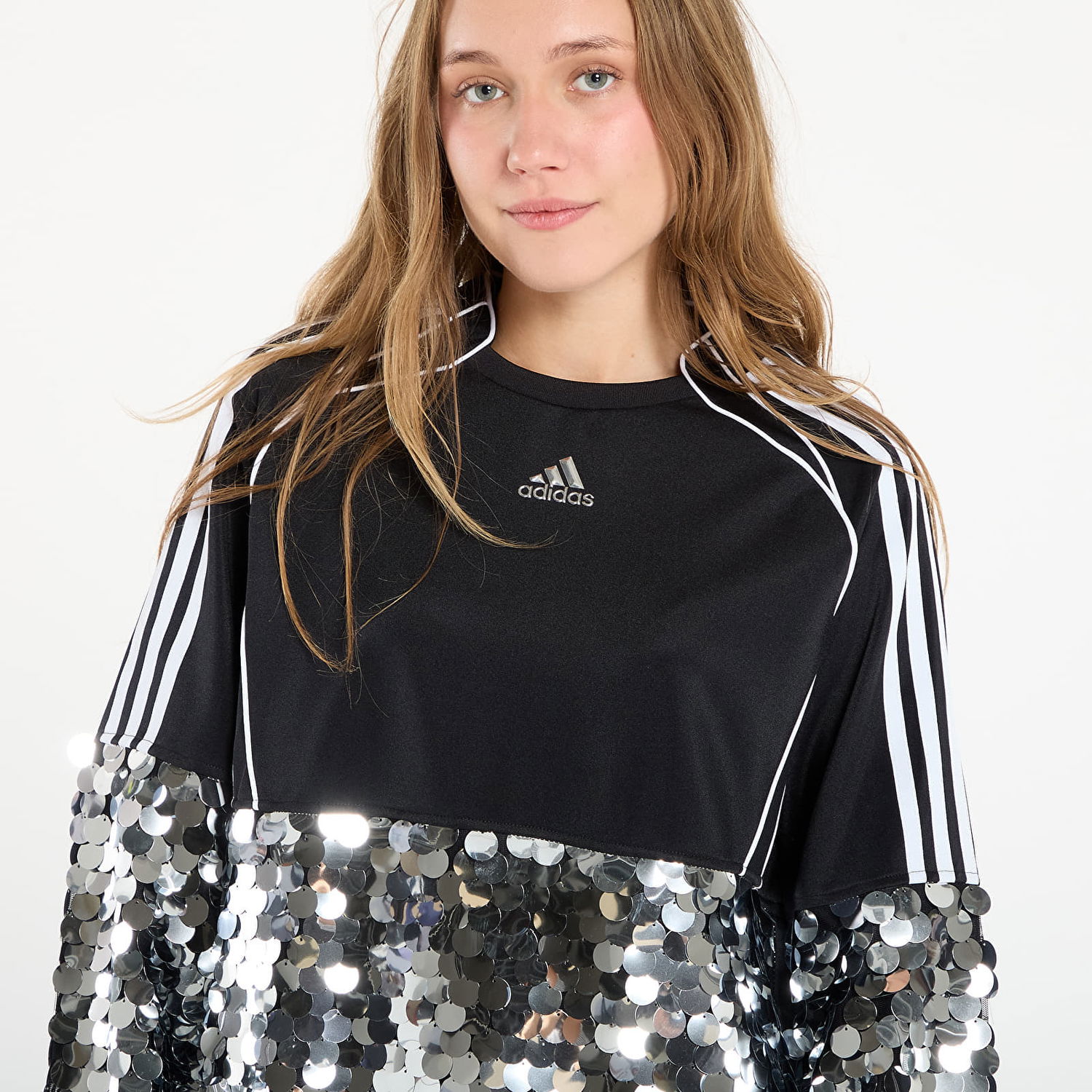 Klä adidas Originals Adilenium Season 4 Teamgeist Sequins Mini Dress Svart | KE9798, 1