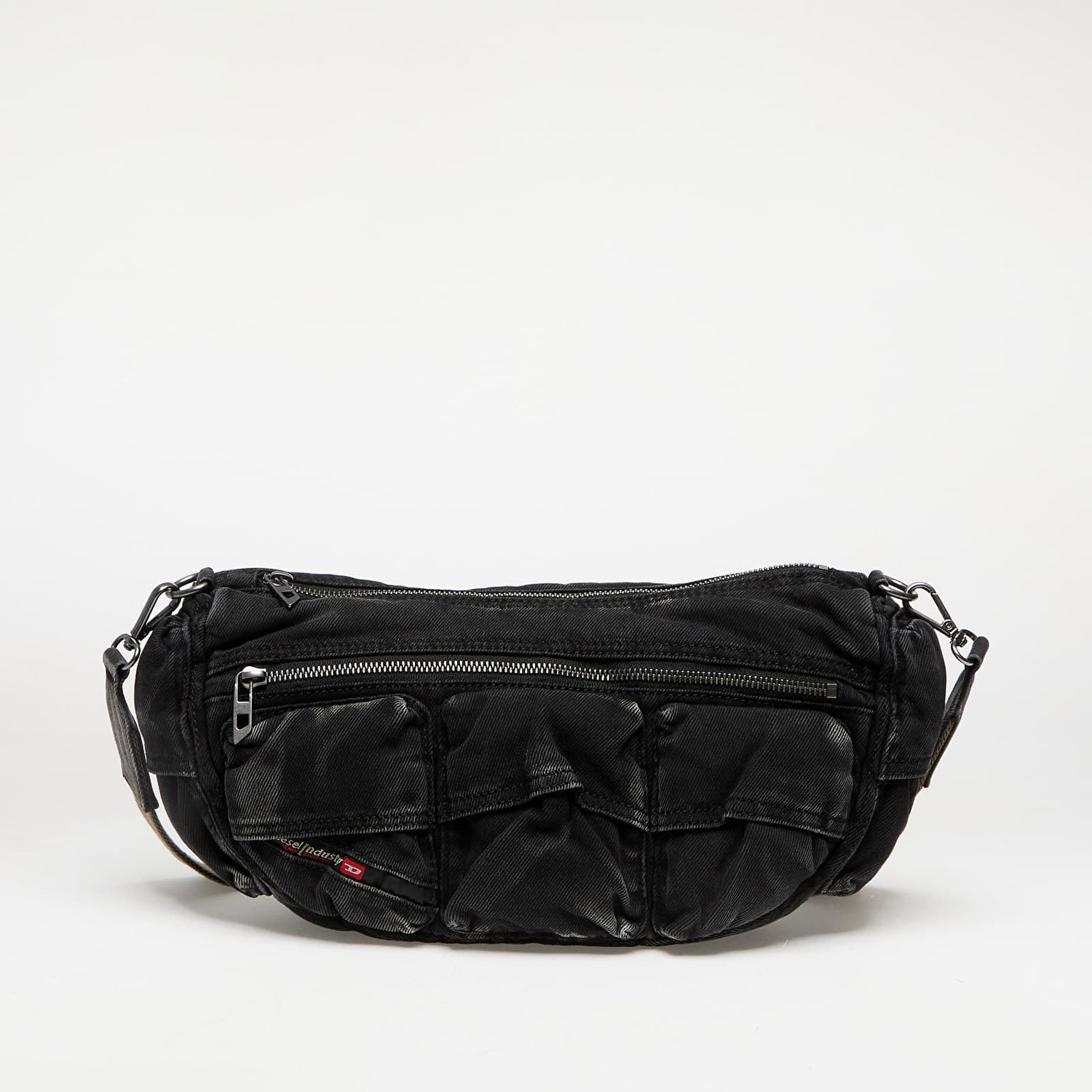 Midjeväska Diesel Diesel Multi-Pkts Shoulder Bag Svart | X10220_P4485 Black, 0