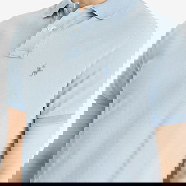 Polotröja Polo by Ralph Lauren Ralph Lauren Custom Slim Fit Polo Shirt, Large Blå | 710970582001, 5