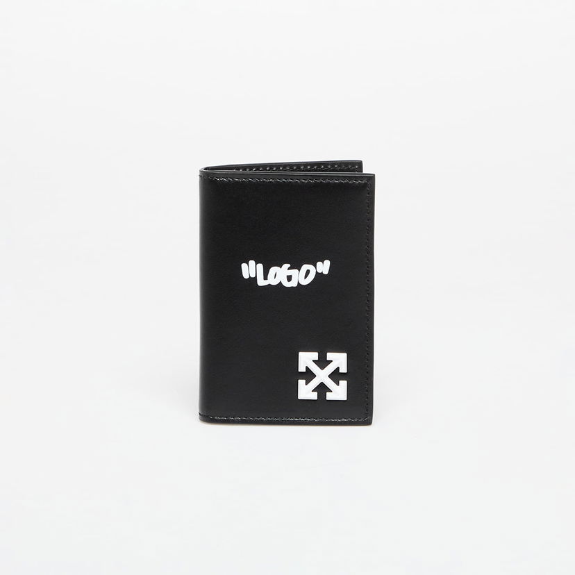 Plånbok Off-White Off-White Jitney Quote Documents Holder Svart | OMND09MC99LEA0011001