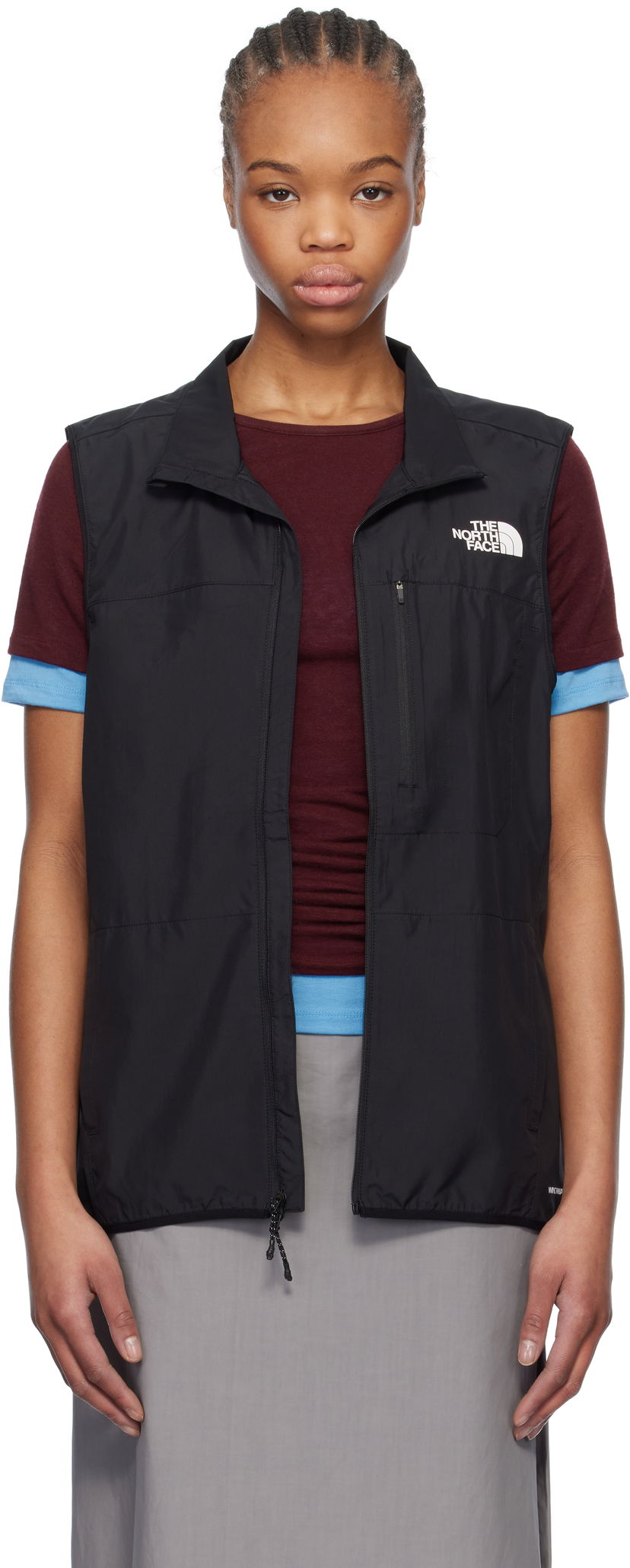 Väst The North Face Higher Run Wind Vest Svart | NF0A8726
