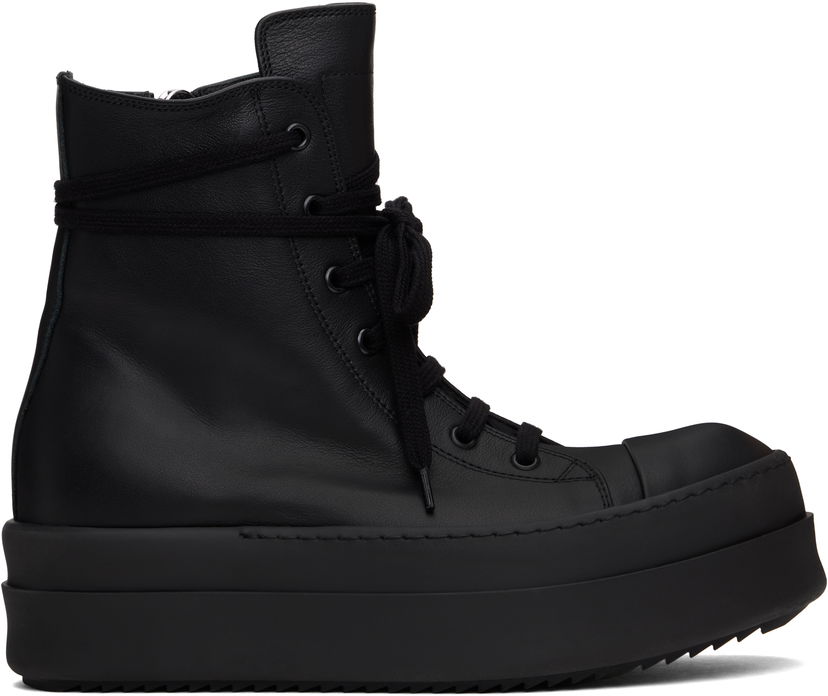 Kläder Rick Owens Rick Owens Hollywood Mega Bumper Svart | RU01E5859 LCO