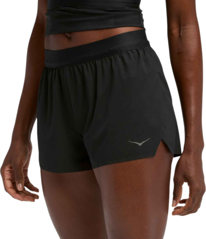 Shorts Hoka One One Hoka Race Day Split Shorts Svart | 1176991-blk