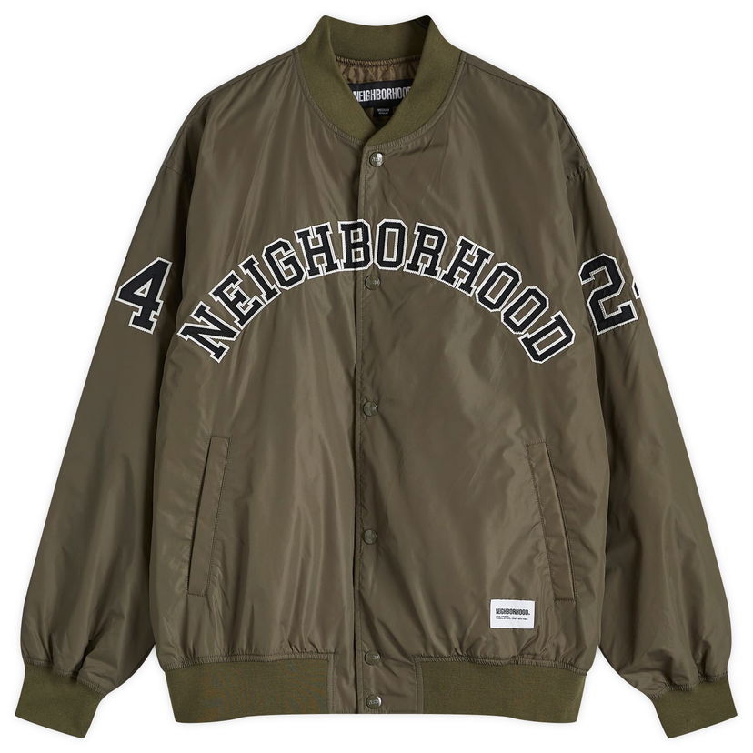 Bomberjacka Neighborhood Bomber Jacket Large Grön | 242TSNH-JKM04-OLV