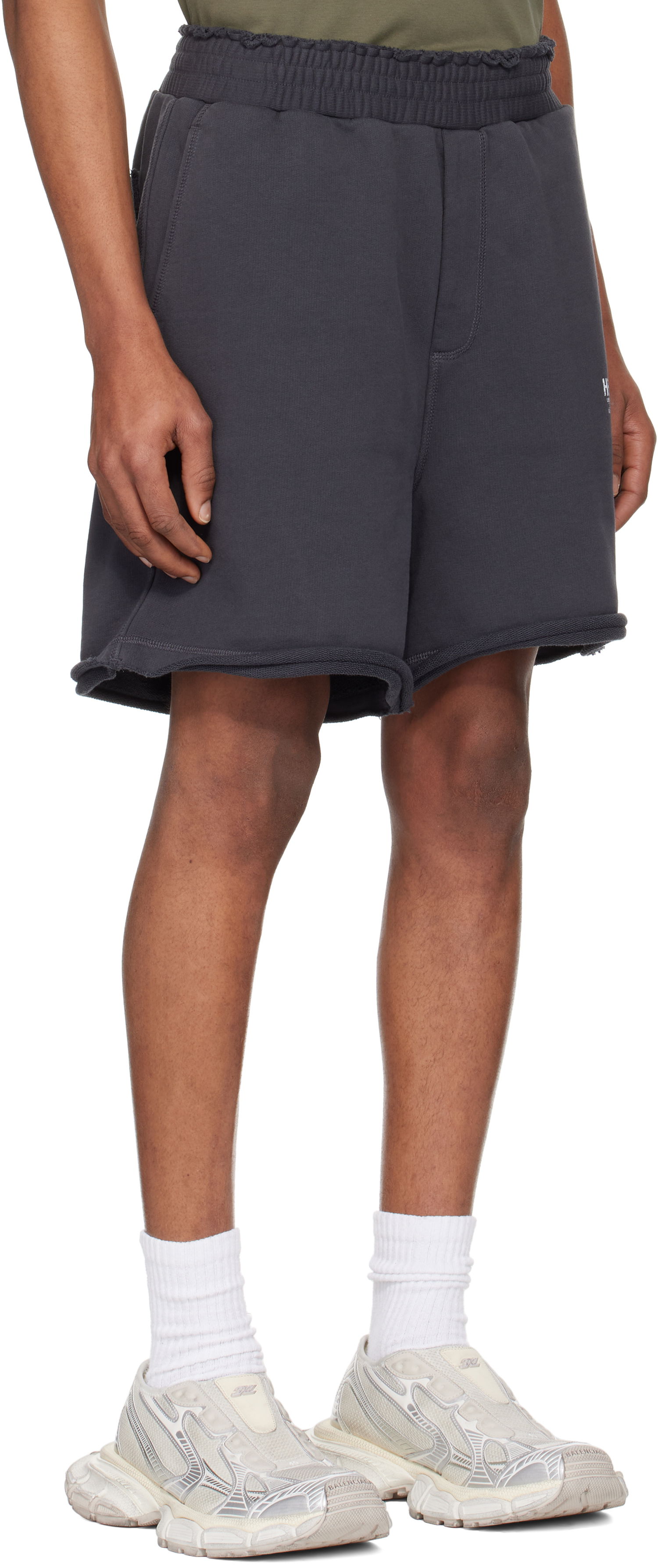 Shorts Helmut Lang Helmut Lang Meatpacking Shorts Grå | O10HM210, 1