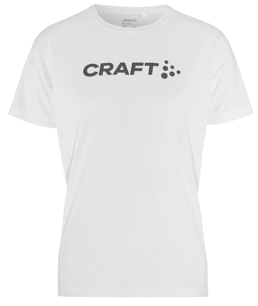 T-shirt Craft Craft Core Essence Logo T-Shirt Vit | 1911786-900985