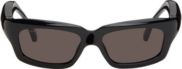 Solglasögon Balenciaga Balenciaga Rectangular Sunglasses Svart | BB0385S-001, 0