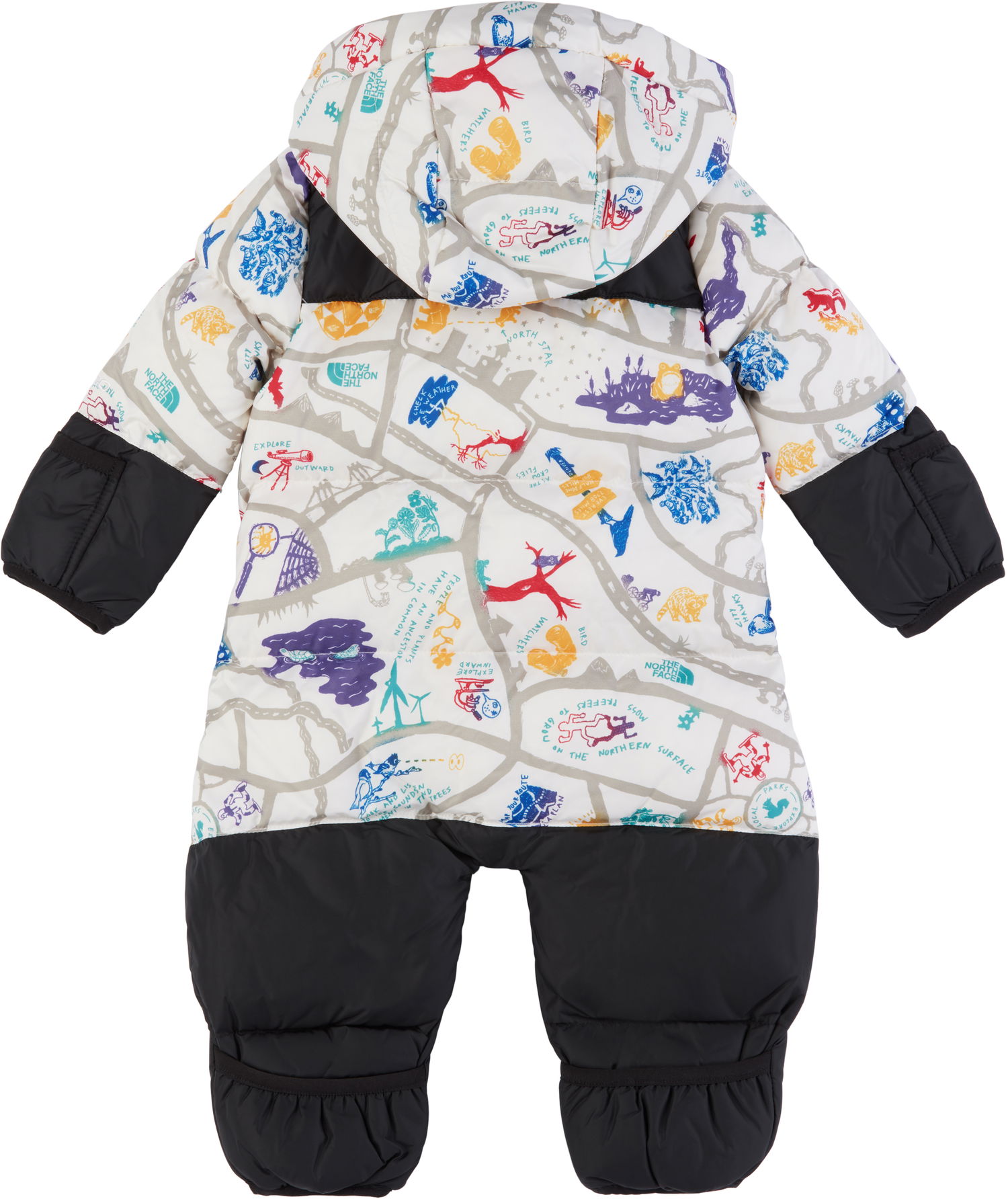 Jumpsuit The North Face Kids' 1996 Retro Nuptse Print Down Snowsuit Flerfärgad | NF0A7WPF4FO, 1