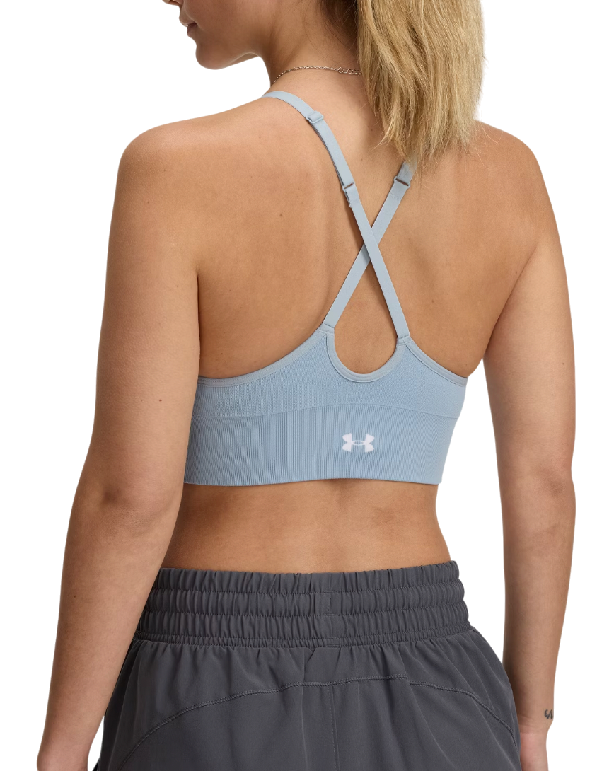 Behå Under Armour Vanish Seamless Low Sports Bra Blå | 1384417-466, 1