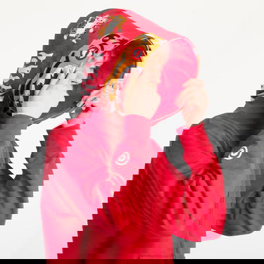 Sweatshirt BAPE A BATHING APE Tiger Full Zip Hoodie Röd | 001ZPL301006MRED, 1