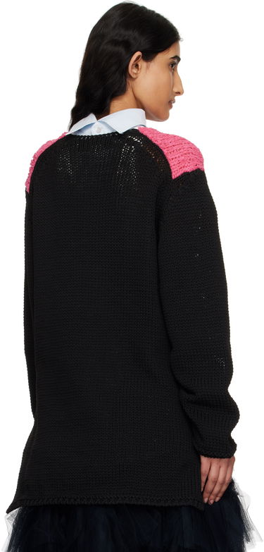 Sweater Comme des Garçons Crewneck Sweater by Homme Plus Rosa | PO-N005-S25, 2
