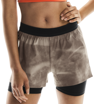Shorts On Running 3" Performance 2-in-1 Running Shorts Beige | 1wf10472986, 0