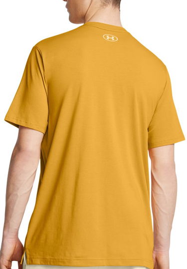 T-shirt Under Armour Project Rock Made Not Born T-Shirt Gul | 1386910-711, 1
