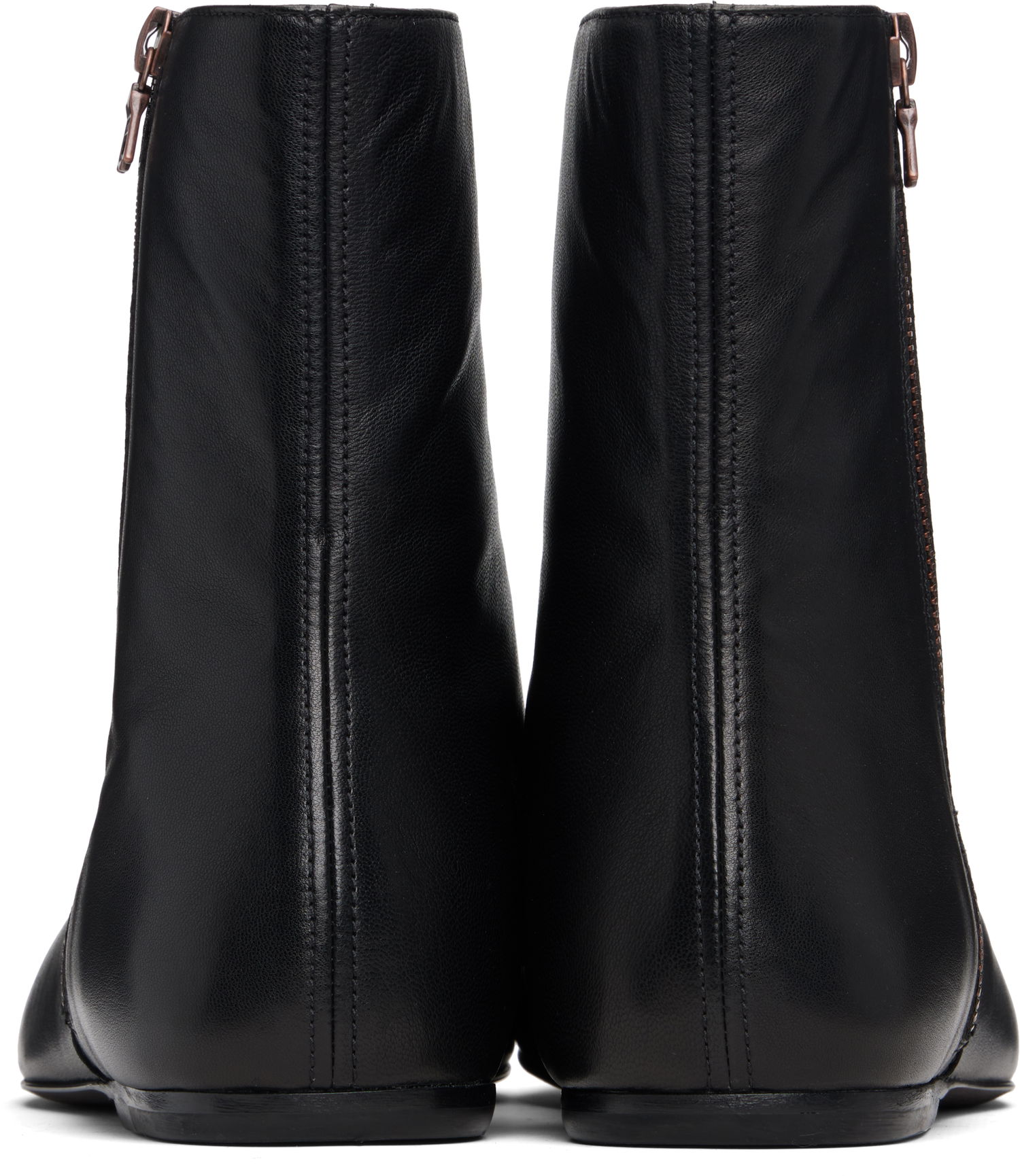 Sneakers och skor Dries Van Noten Dries Van Noten Leather Sock Boots Svart | 252-021709-112, 1