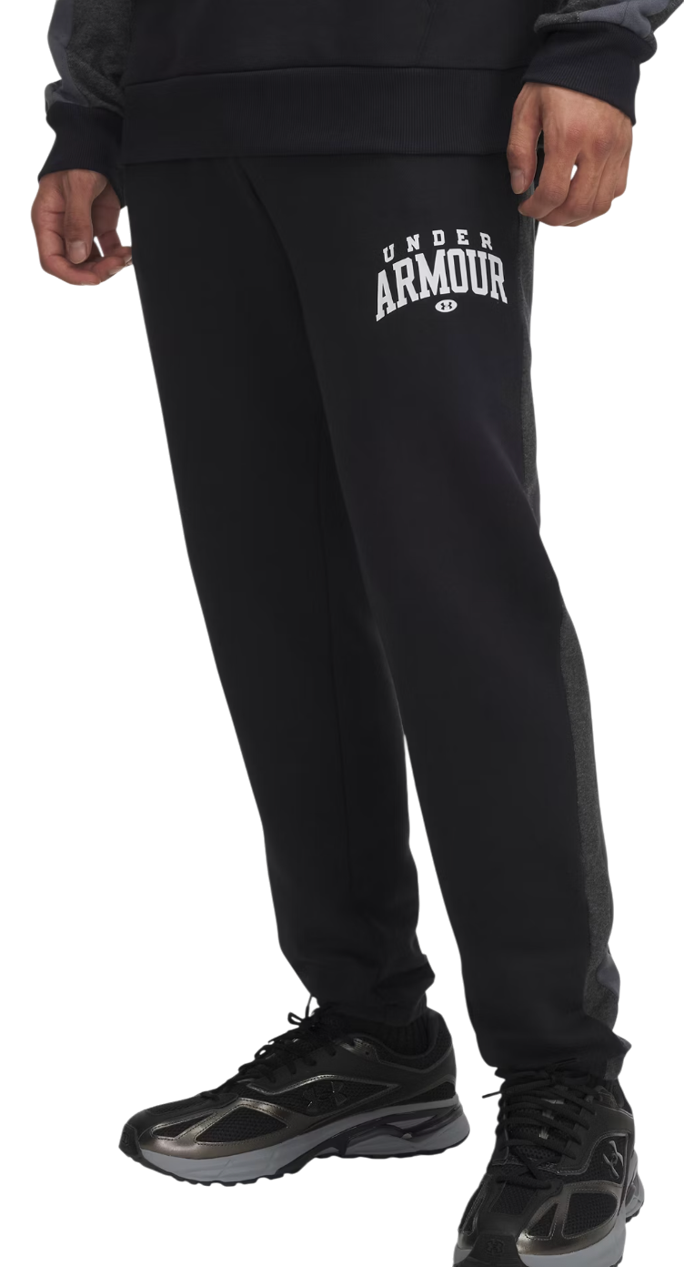 Träningsbyxor Under Armour Under Armour Rival Fleece Pants Svart | 6003954-001