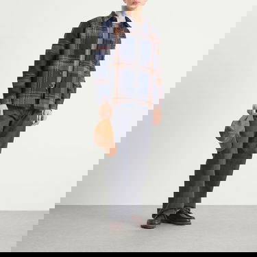 Skjorta Portuguese Flannel Upper Overshirt in Blend, Size Small Flerfärgad | AW25077-NVB, 4