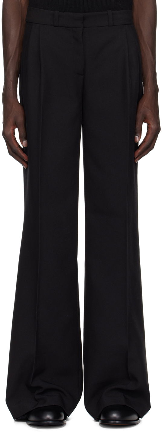 Byxor Coperni Coperni Wide Leg Tailored Trousers Svart | COPP90F3004MEN
