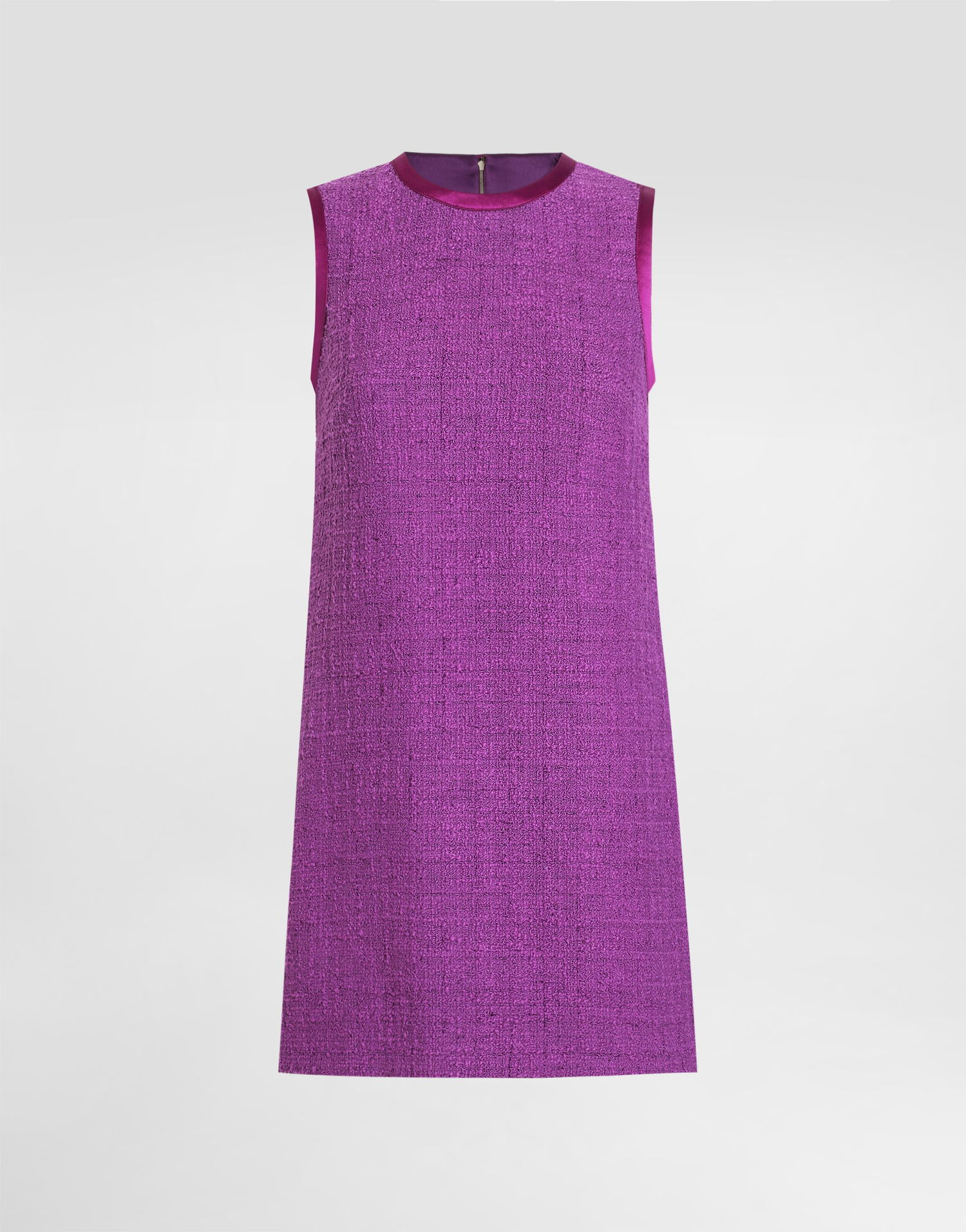 Klä Dolce & Gabbana Dolce & Gabbana Rachel Tweed Sleeveless Mini Dress Purpur | F6TLKTFMTACF0571, 0