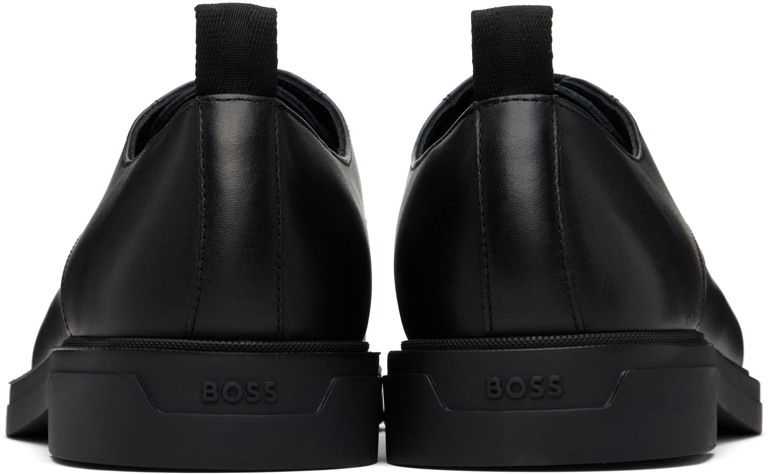 Sneakers och skor BOSS BOSS Leather Derbys Svart | 50552540, 1