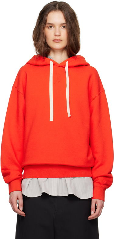 Sweatshirt Jil Sander Jil Sander Drawstring Hoodie Röd | J40GU0121_J20295, 0