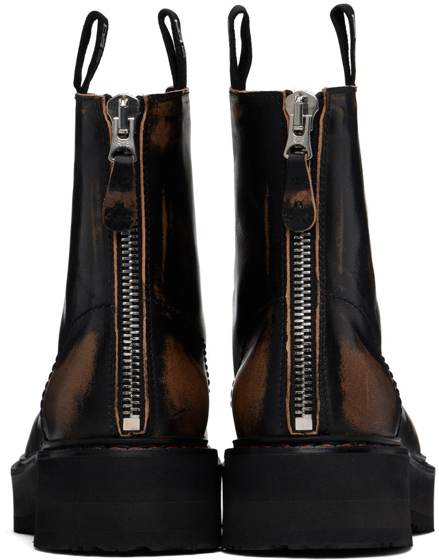 Kläder R13 R13 Single Stack Boots Svart | R13WS025-R01, 1
