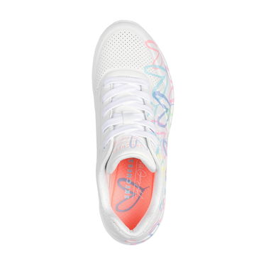 Sneakers och skor Skechers Uno - Spread The Love Vit | 155507-WPTQ, 3