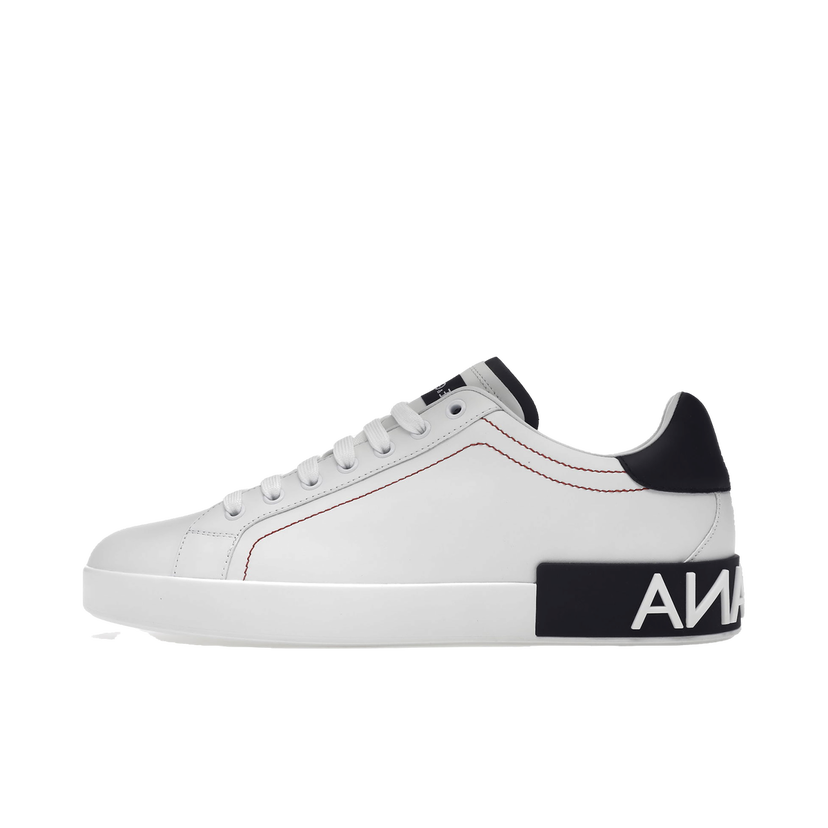 Sneakers och skor Dolce & Gabbana Portofino White Black Vit | CS1760AH526