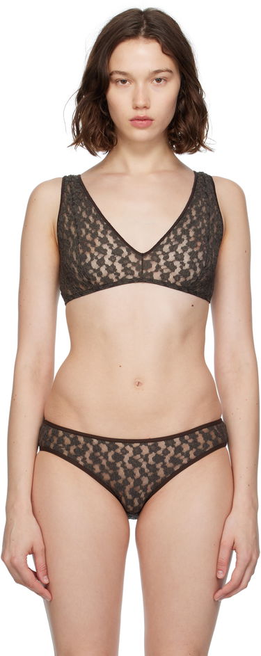 Behå Baserange Baserange Crescent Lace Bra Brun | BRCR-LA-SU25, 0