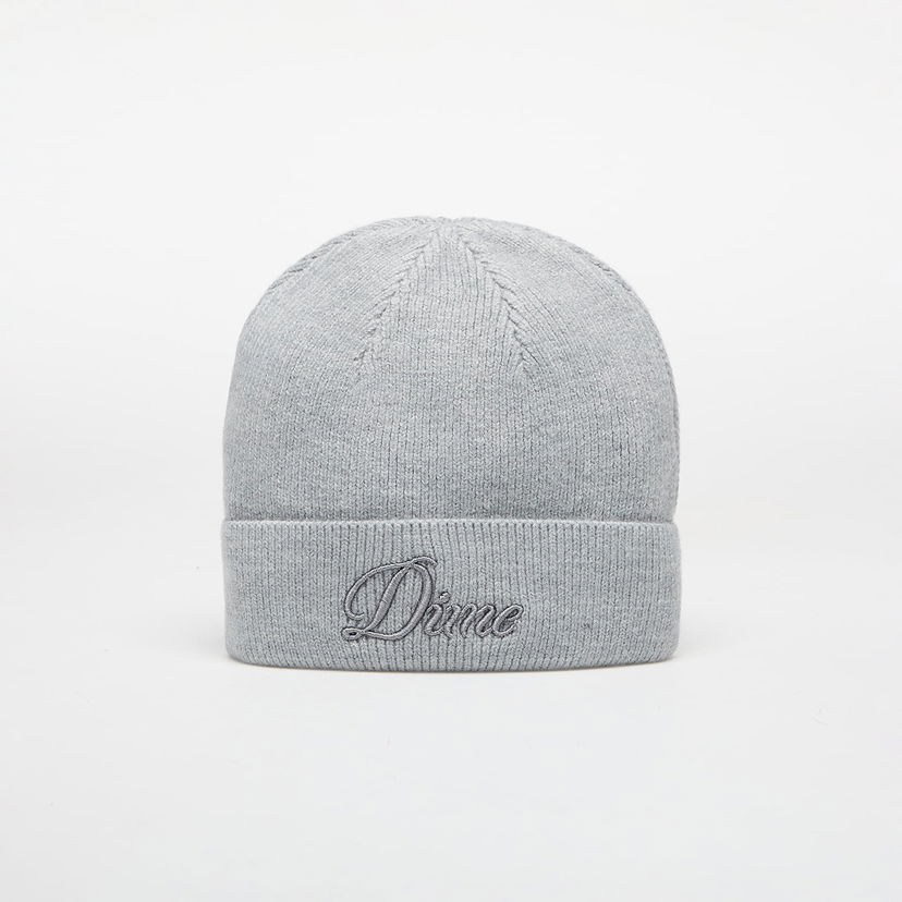 Mössa Dime DIME Cursive Wool Fold Beanie Grå | DIMEHO2428GRY