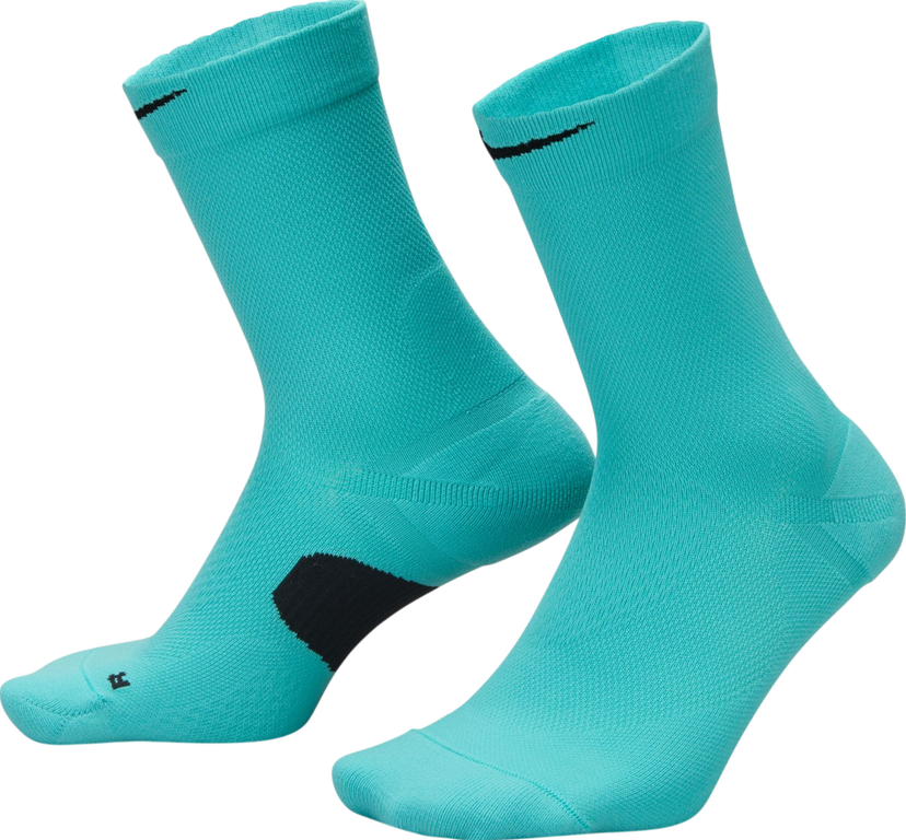 Strumpor Nike Fast Midweight Running Socks Turkos | hv6924-300