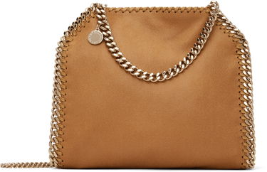 Handväska Stella McCartney Stella McCartney Falabella Mini Chain Shoulder Bag Brun | 371223WP0404, 0