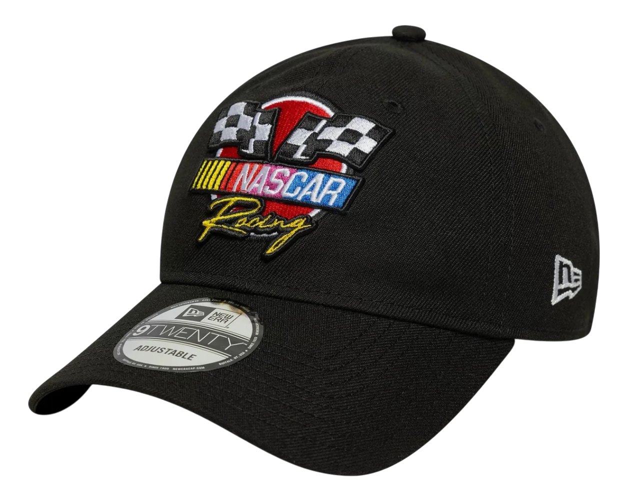 Keps New Era NASCAR Classics Flag 9Twenty Adjustable Cap Svart | 60667697-60667697, 0