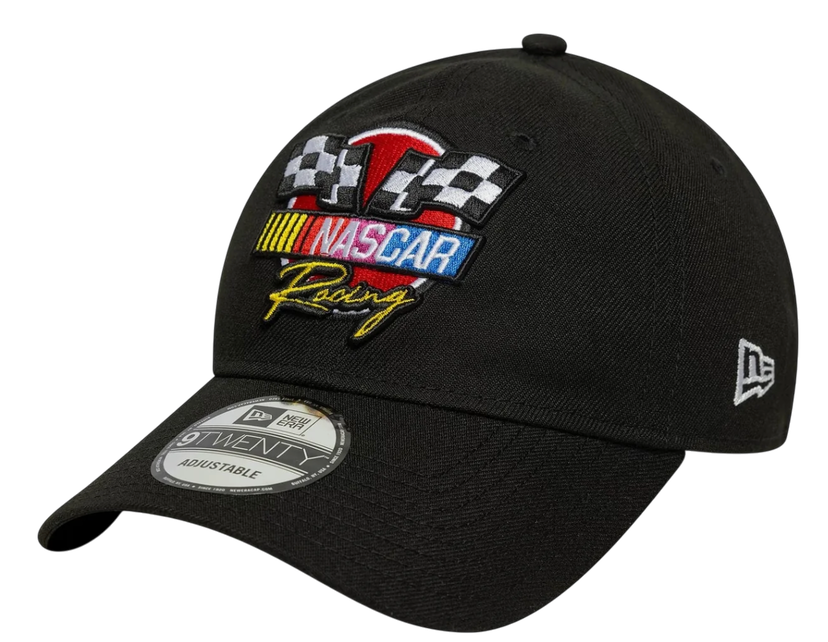 Keps New Era NASCAR Classics Flag 9Twenty Adjustable Cap Svart | 60667697-60667697