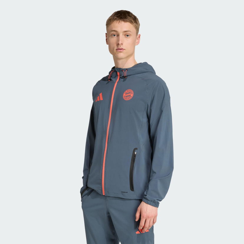 Vindjacka adidas Performance FC Bayern Munich Tiro 25 Competition Vis Tech Jacket Grå | JV5343