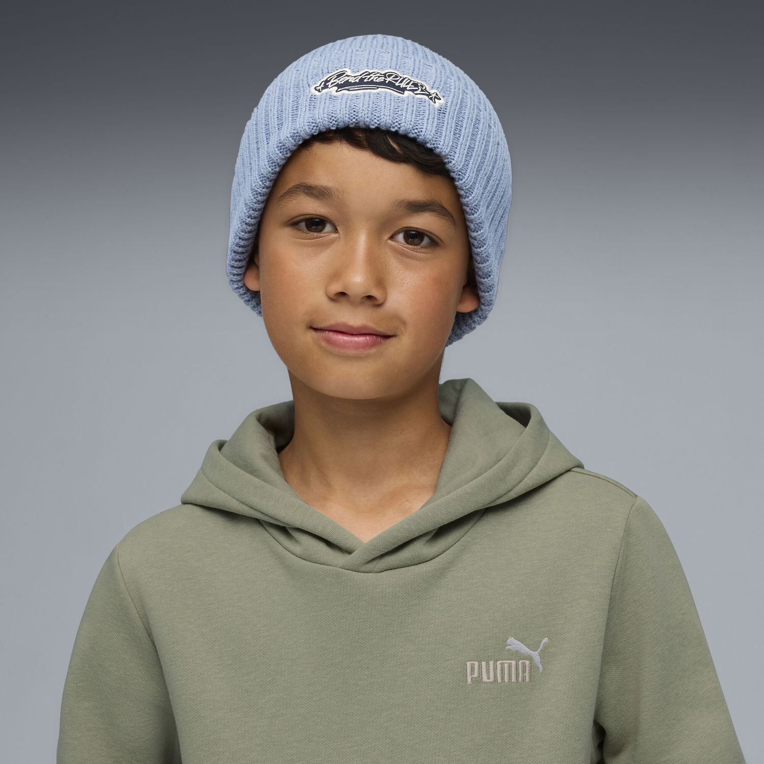 Mössa Puma Mid Crown Beanie with Bend the Rules Patch Blå | 026558_01, 1