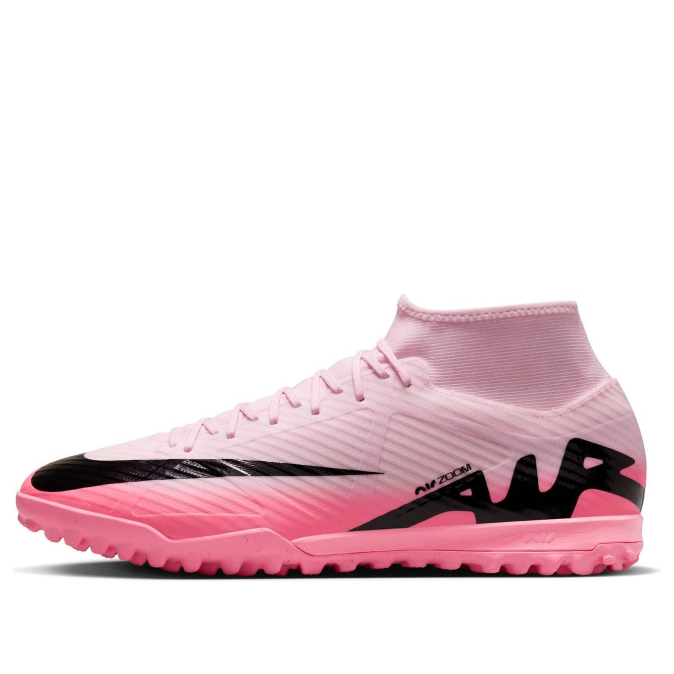 Sneakers och skor Nike Mercurial Superfly 9 Academy TF Turf 'Pink Black' Rosa | DJ5629-601, 0