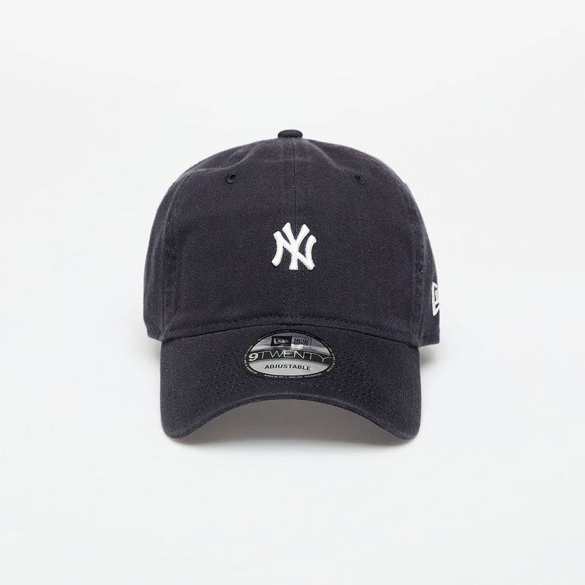 Keps New Era New Era New York Yankees Mini Logo Washed 9TWENTY Adjustable Cap Mörkblå | 60667594