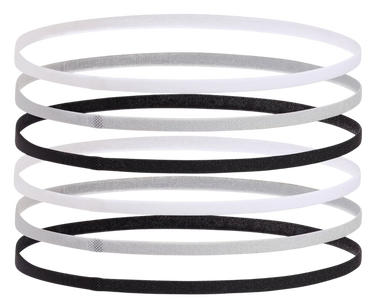 Kepsar och hattar Under Armour Mini Elastic Headband 6 Pack Grå | 1389932-001, 1