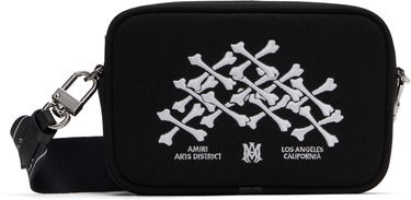 Handväska AMIRI AMIRI Bones Stacked Camera Bag Svart | AMBGCM1018, 0