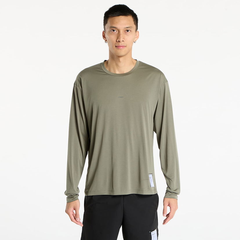 T-shirt Satisfy Satisfy Auralite Long Tee Grön | 11001-DO-SA