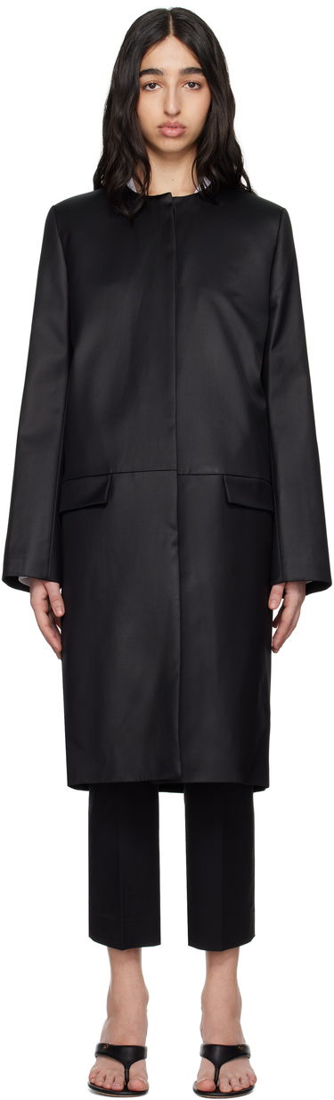 Rockar TOTEME TOTEME Chintz Coat Svart | 252-WRO0208-FB0390, 0