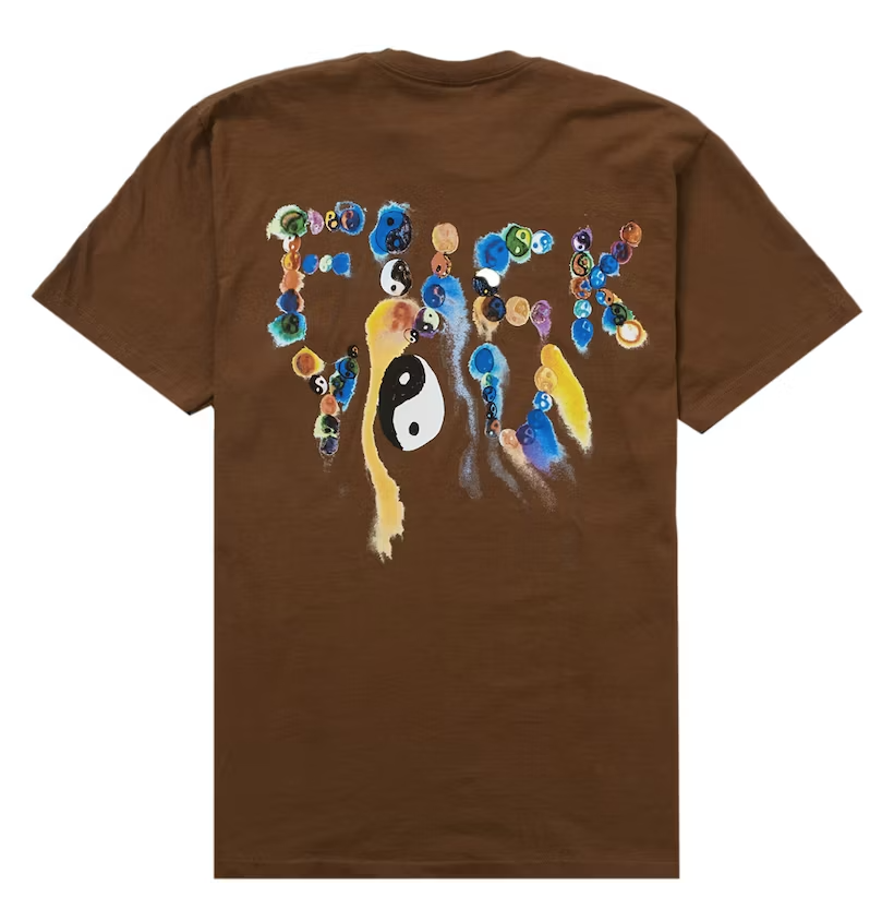 T-shirt Supreme Yin Yang Tee Brun | FW23T53 BROWN, 1